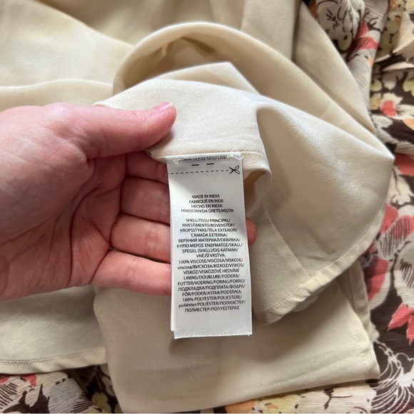 Polo Ralph Lauren Brown Floral Midi Skirt - Picture 4 of 10